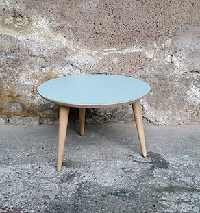 table_basse_ronde_bleu_ciel_vintage_unique_original_gentlemen_designers_strasbourg_paris_alsace_handschuheim_bas-rhin_france-vignette