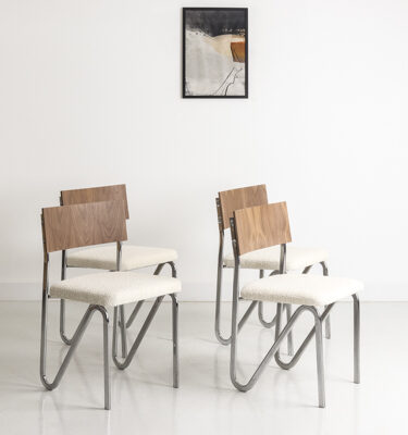 lot de 4 chaises contemporaine