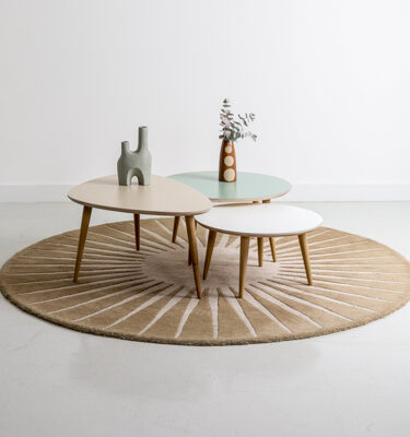 trio de table basse sur mesure