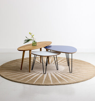 trio de tables basse sur mesure