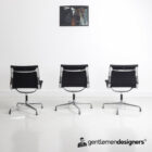 Lot de 3 chaises Eames aluminium group vitra