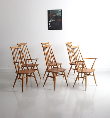 Chaises Ercol vintage