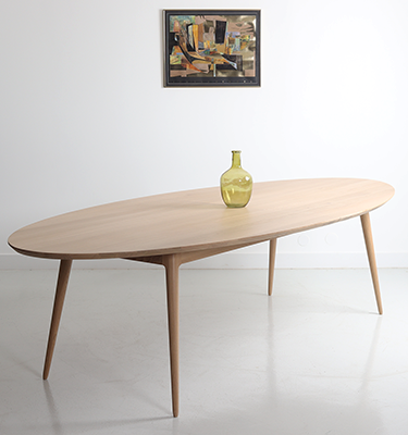 grande table à manger sur mesure